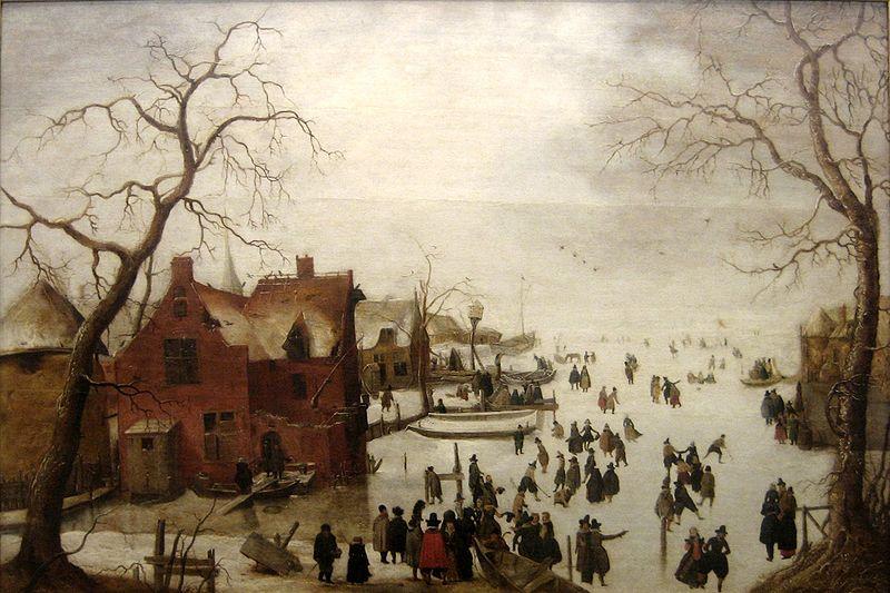Hendrick Avercamp Winter Scene oil painting image